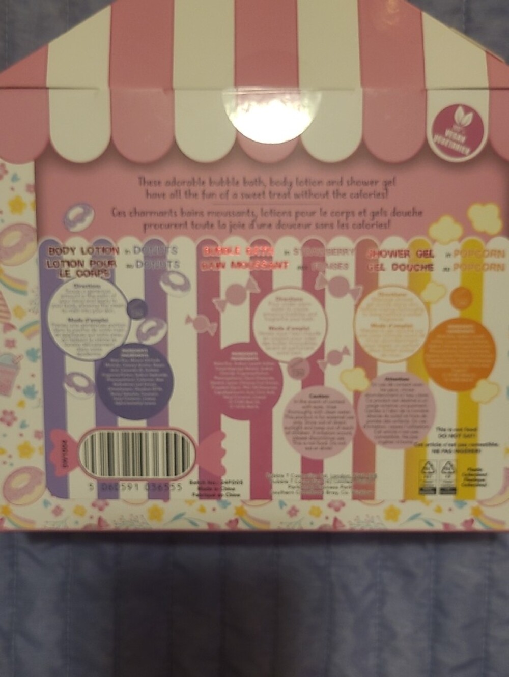bubble t Swee Tea Pink Kids Bath Gift Set - Picture 2 of 5
